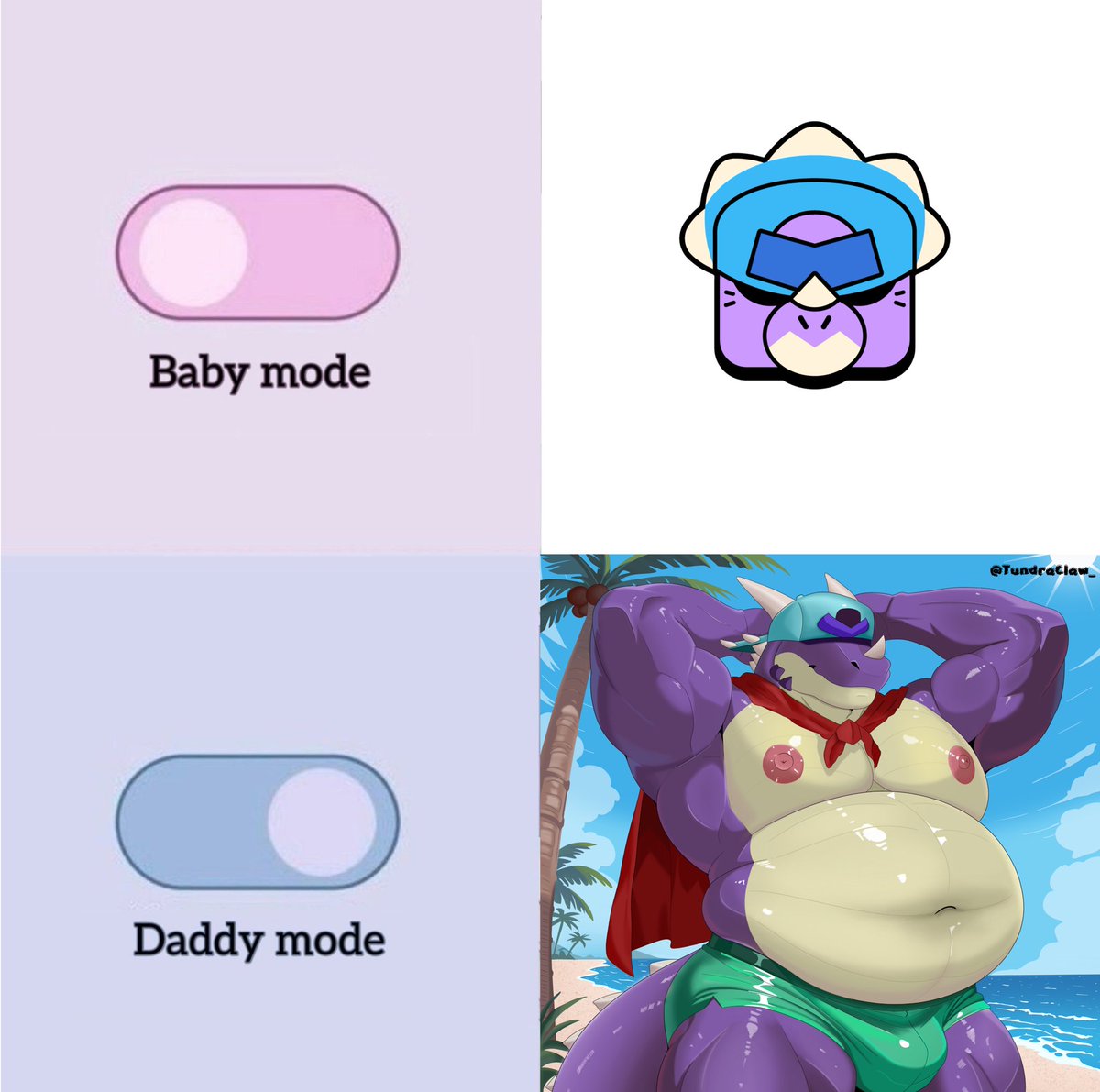 Daddy mode 😩🥴👌 #furryfandom #furry #nsfw #yiff