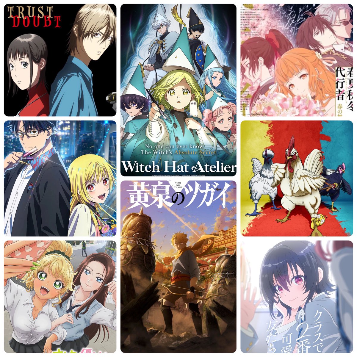 AniMimiPodcast's tweet photo. Unsere Vorschau mit allen Spring Season Anime ist nun online ♡ auf welchen Titel freut ihr euch besonders? https://t.co/TvHLJS2san