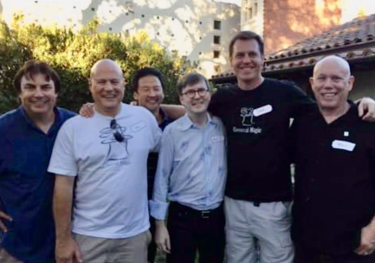 stevejarrett's tweet photo. Thank you @apple for so many insanely great tools and experiences over the past 50 years.

Also thank you to so many Apple alumnae friends and @generalmagicmov Magician coworkers. 

You taught me how to build things as well as what it was like to work with Steve. 

🙏 @tfadell @andyhertzfeld @baldy @kevinlynch and especially the late @billatk