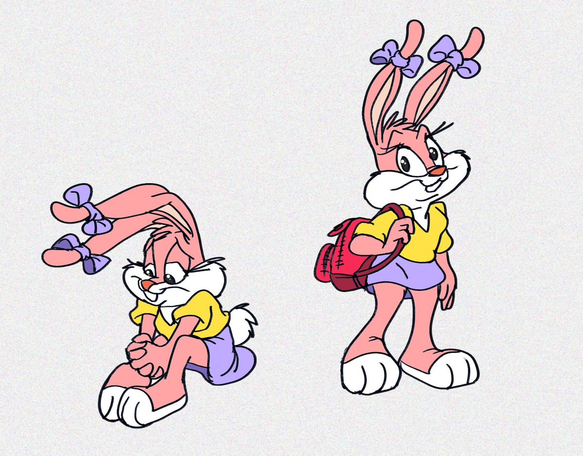 toonzeich's tweet image. Here, have some random adorable Babs's's's. 
#Babs #TTA #WB #TinyToons #pelican