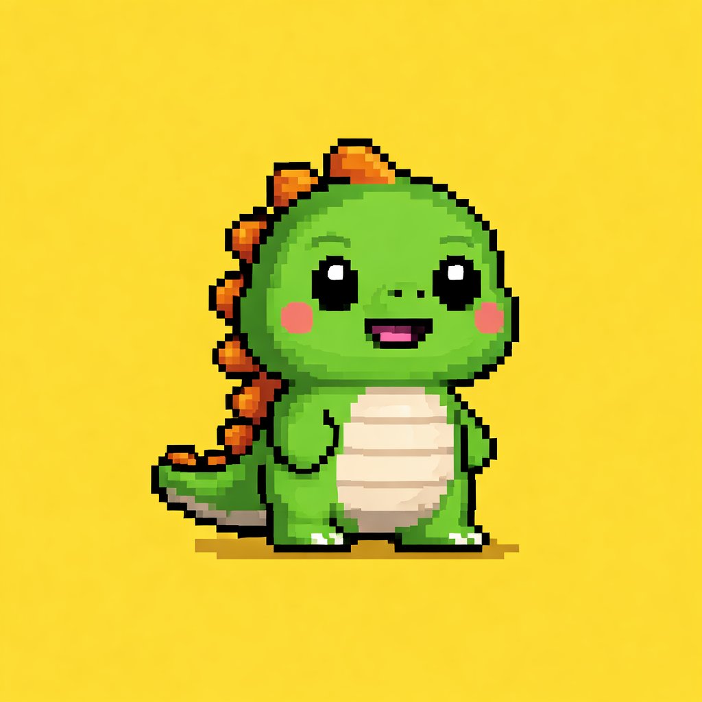 Tiny Dino Pixel tweet media