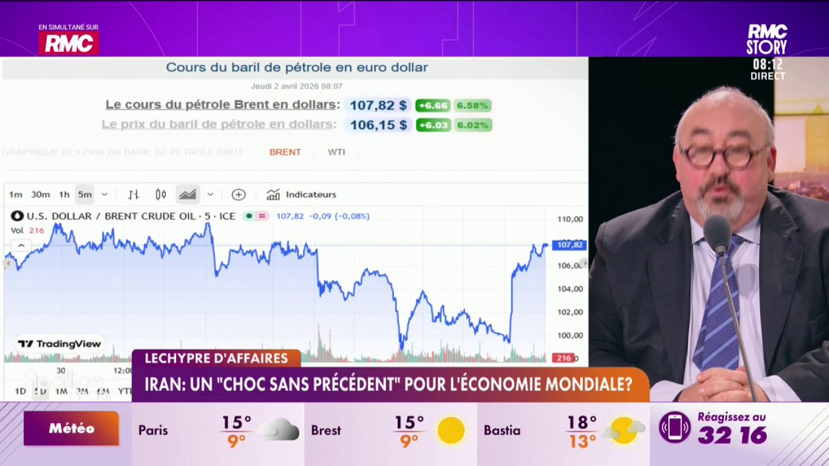 Image for the Tweet beginning: 🇮🇷🛢️Iran : un "choc sans