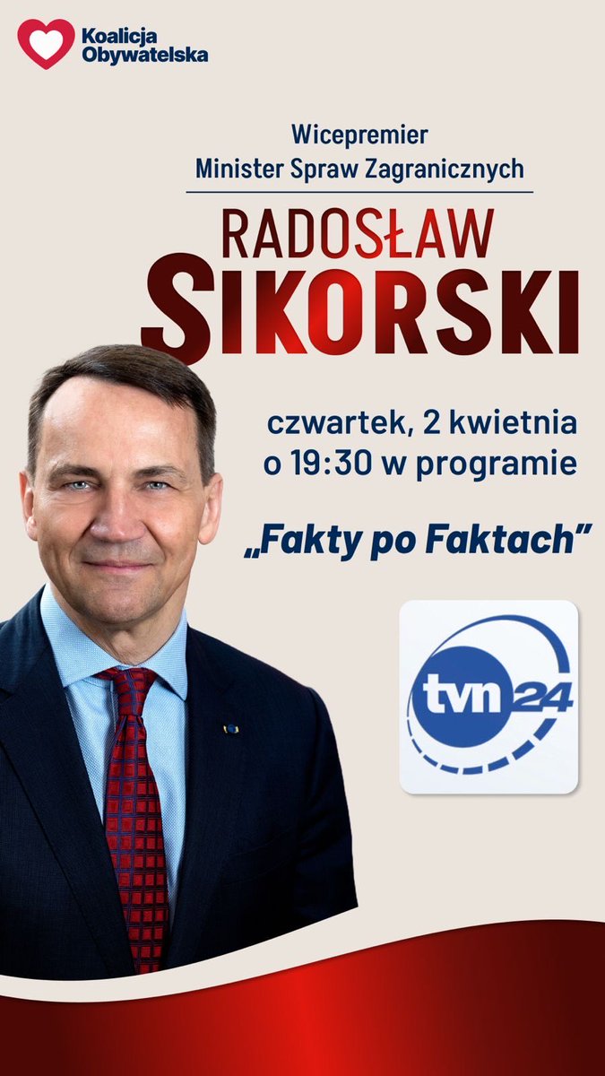 Radosław Sikorski 🇵🇱🇪🇺 tweet media