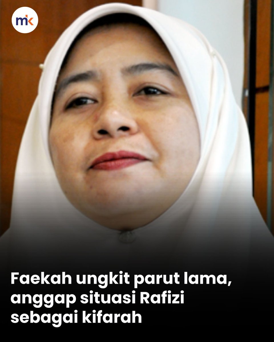 Bekas setiausaha politik kepada allahyarham Abdul Khalid Ibrahim, Faekah Husin, menyifatkan nasib politik melibatkan bekas timbalan presiden PKR, Rafizi Ramli sebagai “kifarah” atau pembalasan.

Mengimbau "Langkah Kajang" pada tahun 2014, Faekah menegaskan dia sukar untuk menaruh