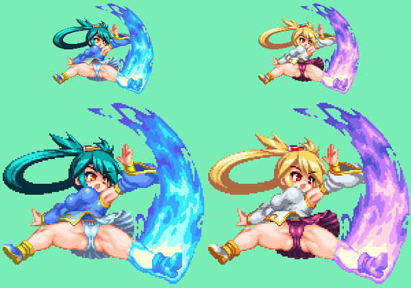 旧紗夢ドット | 茶鳥(ちゃぼ)Fantia開設 
https://t.co/spj4LCkxs5 
レットマホー('・∀・`)
色々衣装ナーフ食らって新規参入したけど
うちは紗夢は旧コスが好きなのだというドット絵('・∀・`)
渋にノーパン差分もあるわよ
#ドット絵 #pixelart 