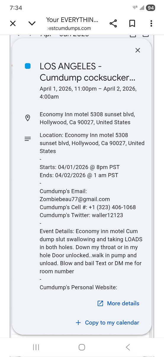 waller12123's tweet photo. Cumdump taking LOADS in both holes. Down my throat or cream my pussy. 
Hosting @ Economy Inn motel in Hollywood 
Text 323 406 1068 or DM me for room number. @BestCumdumps @CumDumpClub @CumdumpNetwork https://t.co/reBvTqjxi9