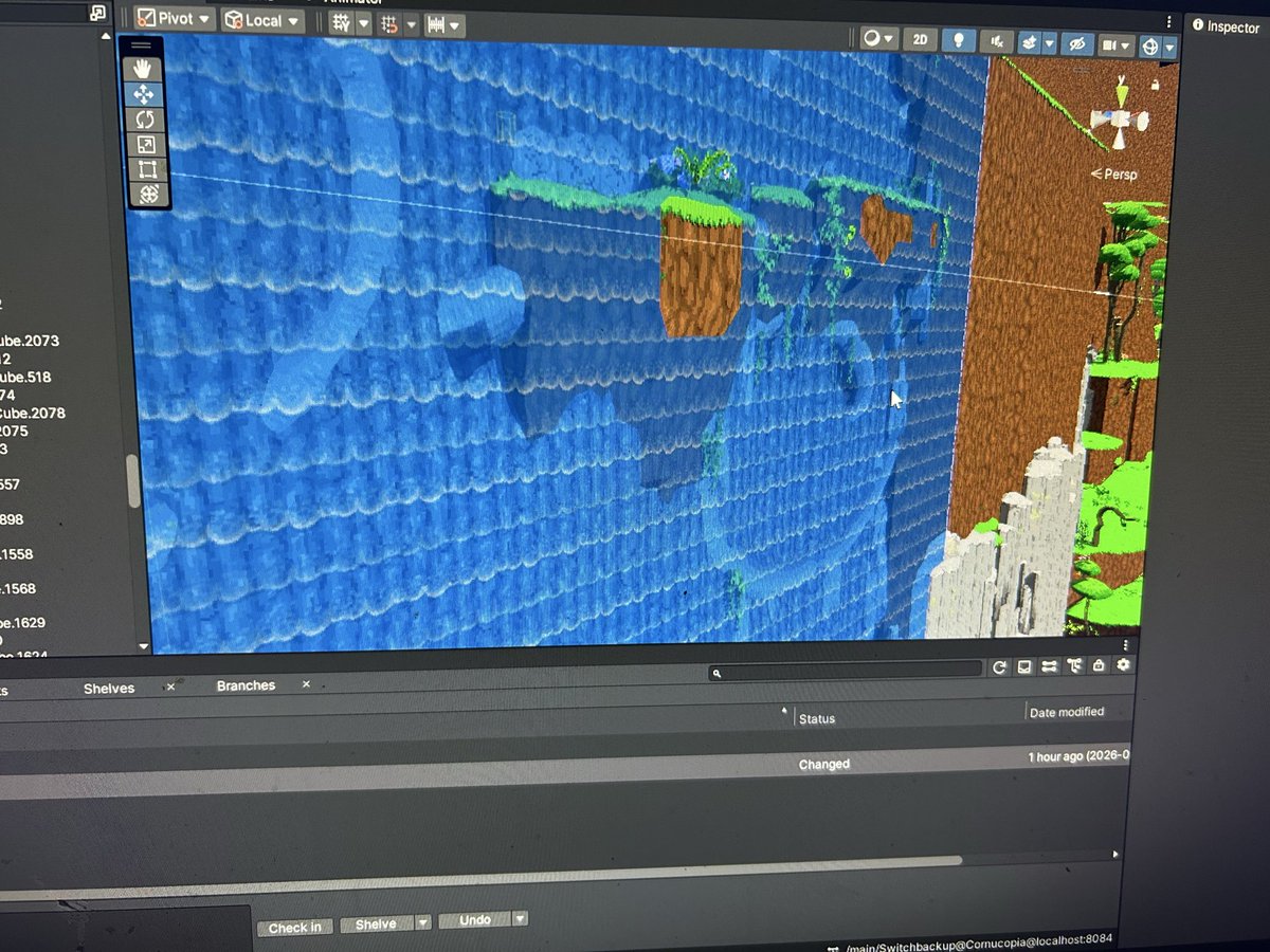 CornucopiaPC's tweet image. Cornucopia Terrain Development in the Thick of Things
#gamedev #gamedevelopment #gamedeveloper #unity3d Unity editor raw development pics of the new farm terrain and new connected area, got the models from the 3d modeler who is an amazing guy from china who was (see reply below)