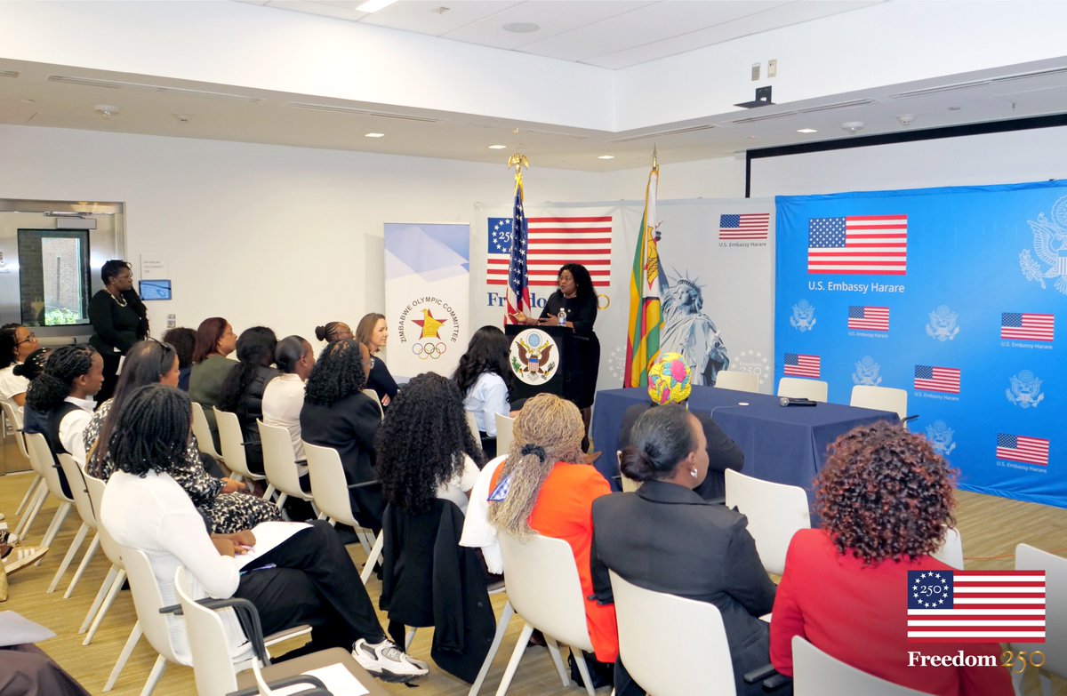 U.S. Embassy Harare tweet media