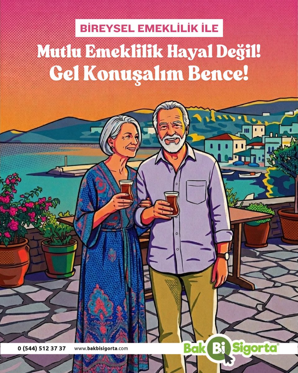 BakBiSigorta's tweet photo. Bugünden atacağınız küçük adımlar, yarının huzurlu ve keyifli günlerini inşa eder. 💚
 Bireysel Emeklilik Sistemi ile geleceğinizi garanti altına almak sandığınızdan daha kolay. 🙌🏻

☎️ 0 544 512 37 37

👉 https://t.co/uSMuP0leZm

#BireyselEmeklilik #BES #BakBiSigorta https://t.co/JSz9xopRC6