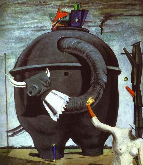 mariobianchi18's tweet photo. Il #2aprile 1891 nasceva #MaxErnst. Dopo iniziali interessi a psicologia e filosofia sarà uno dei maggiori esponenti del #Surrealismo. Pioniere delle tecniche del grattage (grattare il colore ancora fresco) e del frottage (sfregamento). Famosi i suoi collages e i romanzi-collage. https://t.co/uhXHhiuqAo
