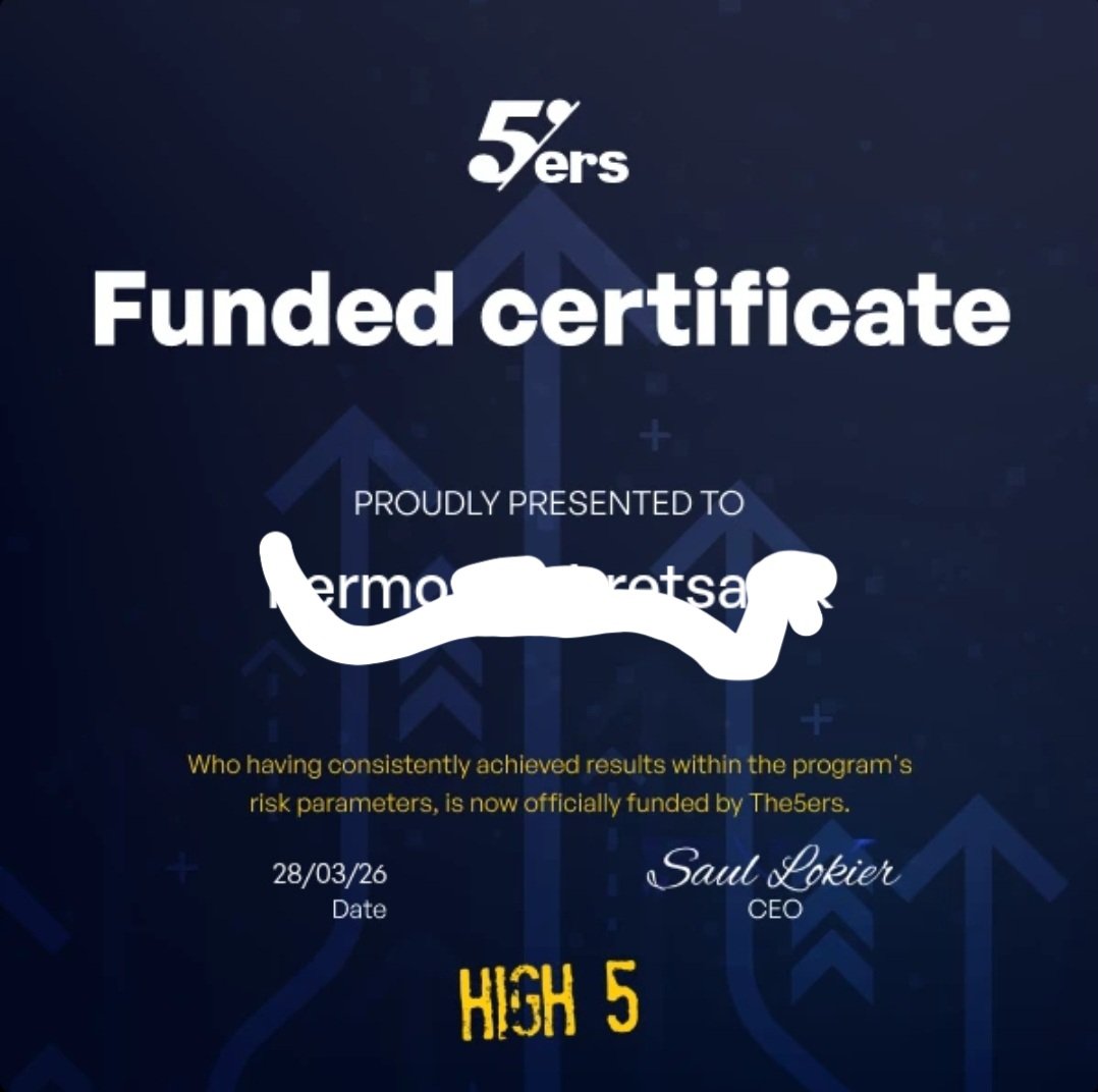 nan_fxtakip's tweet photo. I just passed my second account  #the5ers https://t.co/QgF7RDSZes
