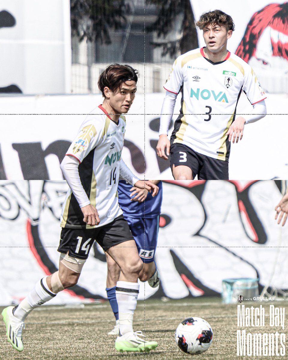 ⚪️ 𝙈𝘼𝙏𝘾𝙃𝘿𝘼𝙔 𝙈𝙊𝙈𝙀𝙉𝙏𝙎 🔴

✅ 𝗡𝗘𝗫𝗧 𝗠𝗔𝗧𝗖𝗛
🏆 2026JFL CUP 3R
🗓 4月5日(日) 13:00
🆚 #ラインメール青森
🏟 #カクヒログループアスレチックスタジアム 
.
.
#宮原輝　#嶋津柚杏
#いわてグルージャ盛岡 #2026シーズン
#2026JFLCUP #grulla
#一岩 #岩手 #盛岡