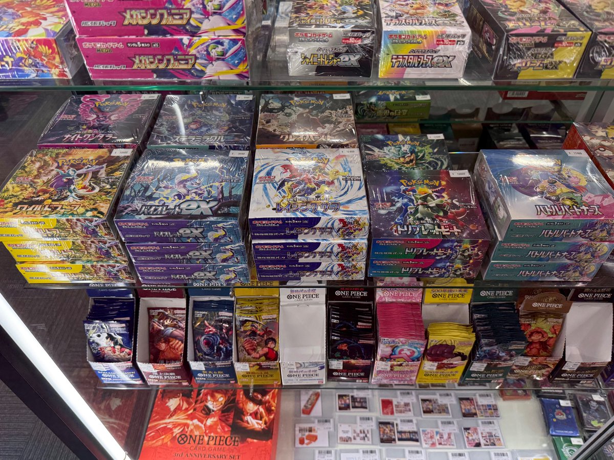 ポケモンカード未開封BOX販売中です ‼️ ニンジャスピナーやMEGA