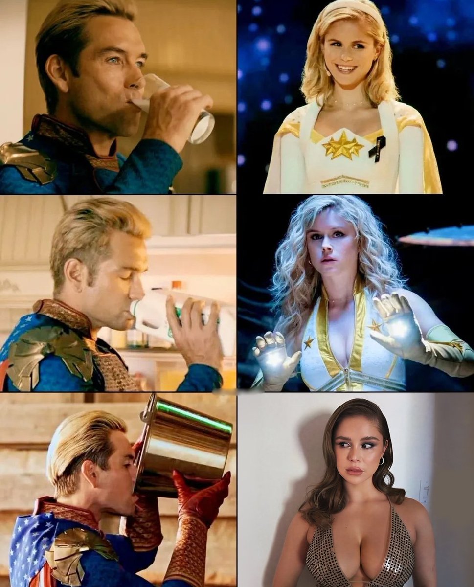 Praggyahere's tweet image. No wonder Homelander never want to 
hurt her 😍