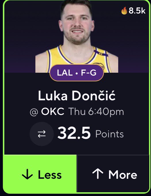 Gorilla_Locks8's tweet photo. I hope you see this before taking the over 🫵

Better off donating to charity then Prize Picks https://t.co/jggRFShd6W
