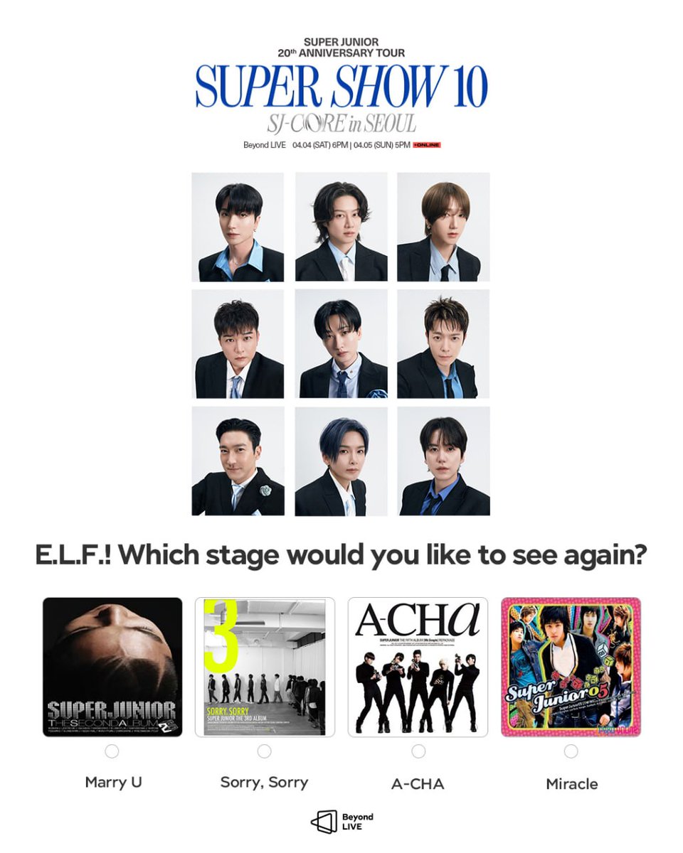 Beyond LIVE | SUPER JUNIOR 20th Anniversary TOUR <SUPER SHOW 10
