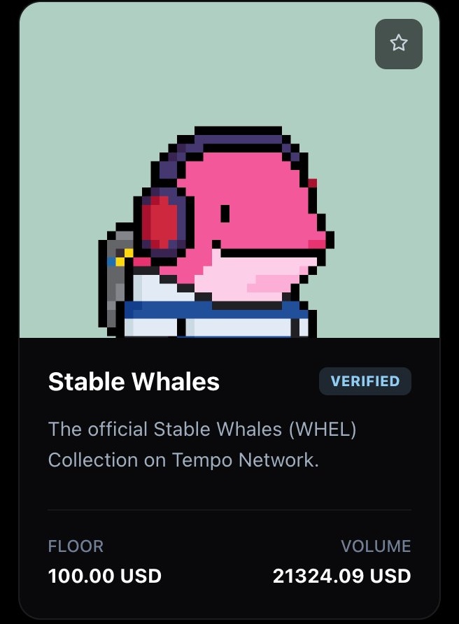 0xrahulweb3's tweet photo. Tempo Mainnet Guide 

Bridge to Tempo USDC :

~ stargate(dot)finance

You can explore Tempo NFTs and Tokens that recently Launched 

@tempowhel nft Launch at 10$ now sitting at $100

@EnshrinedDEX token $ENSH was at 103k now it is on 400k mcap

Many more will come in dapp will launch in Tempo soon I will update wen it comes 

Currently there is no airdrop thing announced by tempo but you can find early dapp in them and position for future 

DYOR   NFA