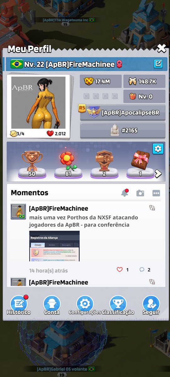 FireeMachine's tweet photo. Meu Documento 😌🫣

#apbr #lastwar #LastWar #server2164 #servidor #servidor2164 #serverwars https://t.co/oApJTMUY6H