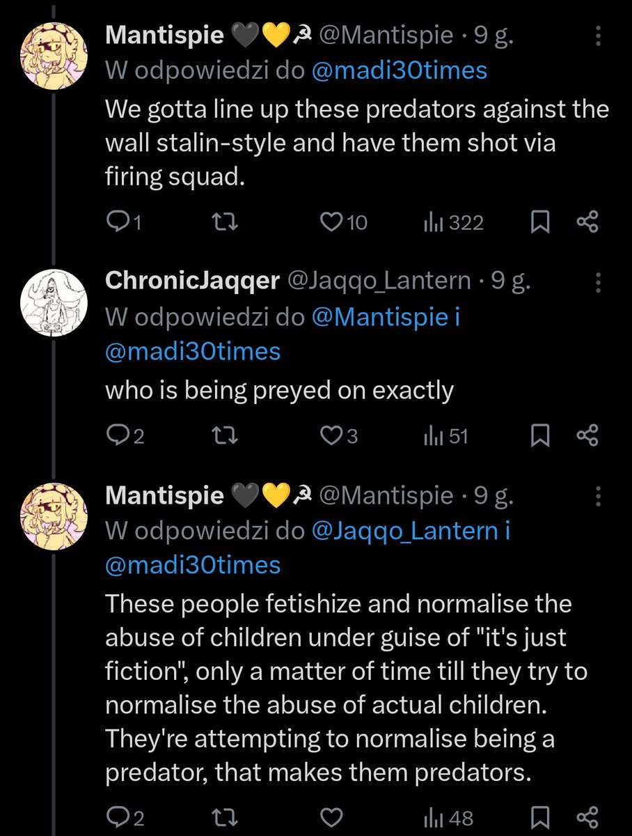 Mantispie 🖤💛☭ tweet media