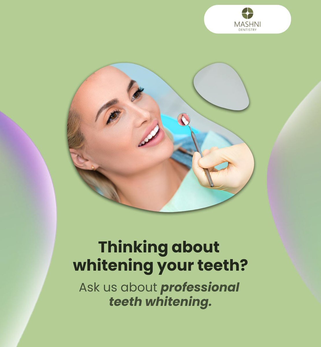 MashniDentistry's tweet image. If you're thinking about teeth whitening, we offer professional teeth whitening to give you results that last. Ask us about the benefits of teeth whitening for a brighter, whiter smile. 
 #teethwhitening #confidentsmile #MashniDentistry #Lansing #EastLansing #MI