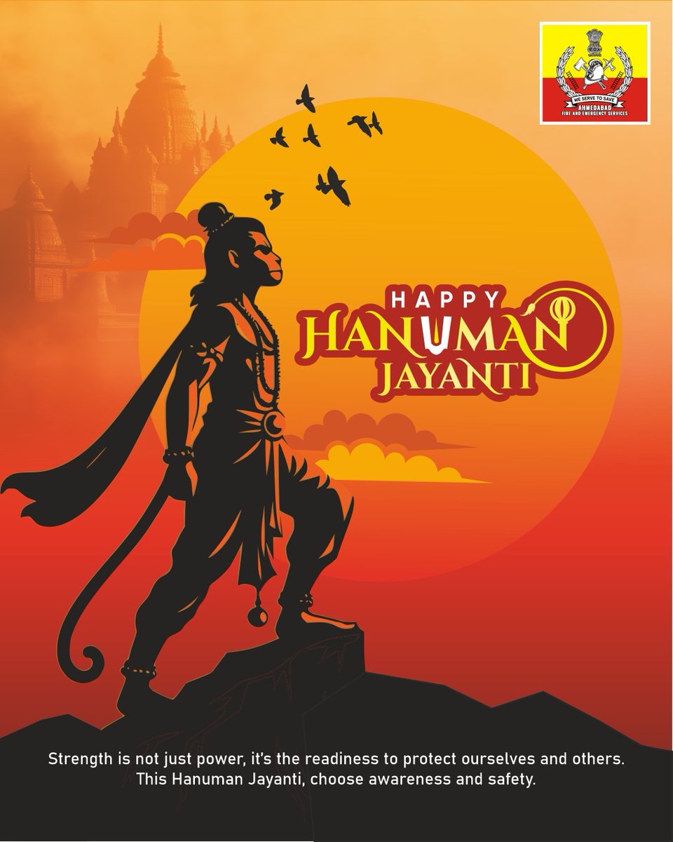 afes_112's tweet photo. Strength. Devotion. Fearless spirit. 

#HanumanJayanti #JaiBajrangbali #AFES #Ahmedabad https://t.co/WNaO5lfPQI