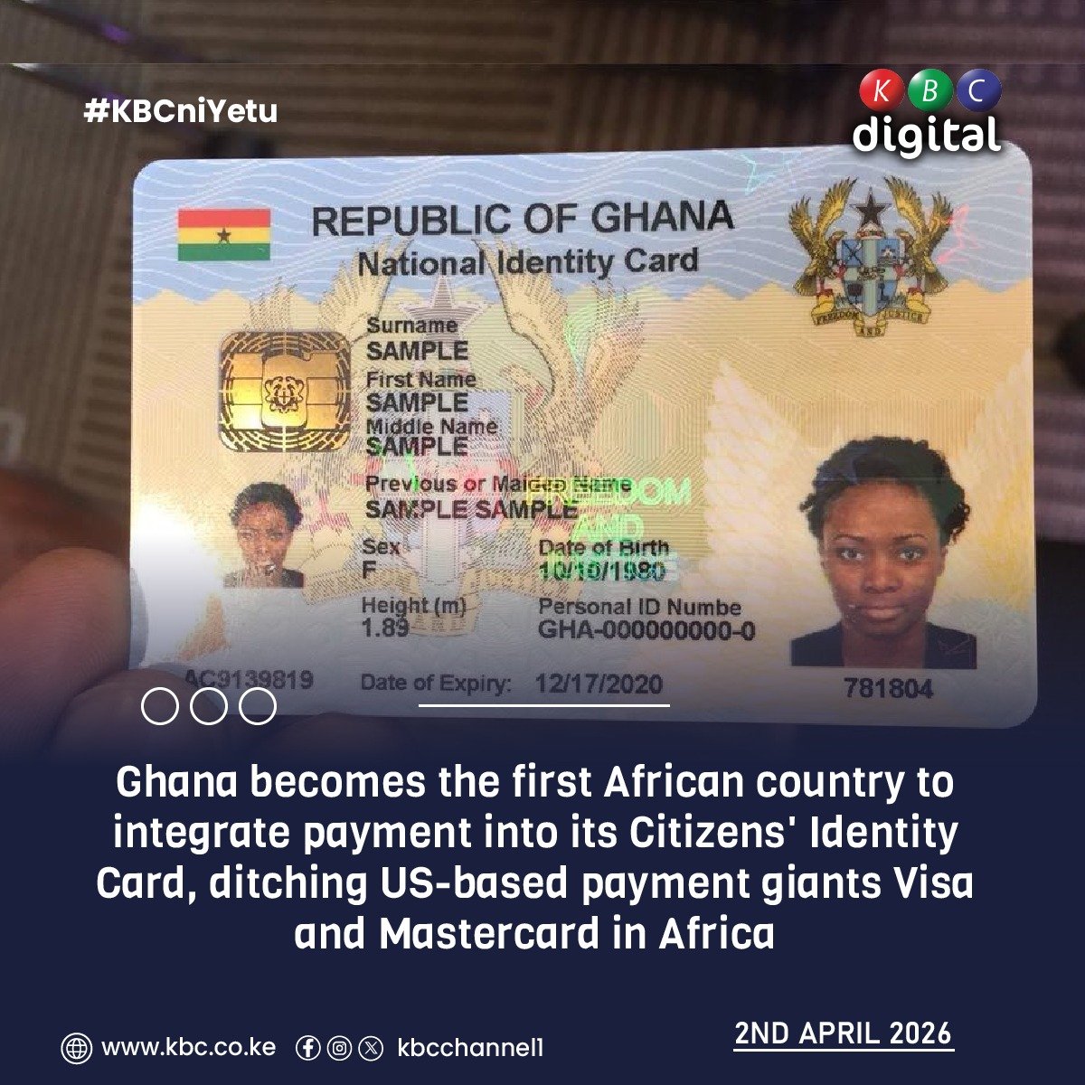 KBC Channel 1 News tweet media