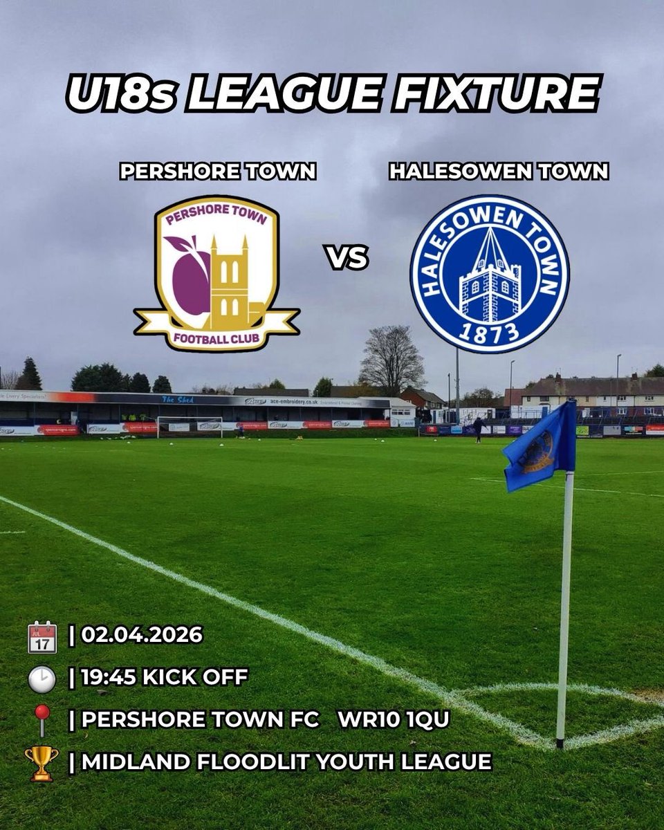 It’s MATCHDAY for our 18s! 👊🏻

Our lads travel to Pershore hoping to build on Mondays positive result. 

Up The Yeltz!💙

#UpTheYeltz | #FootballAcademy | #U18s