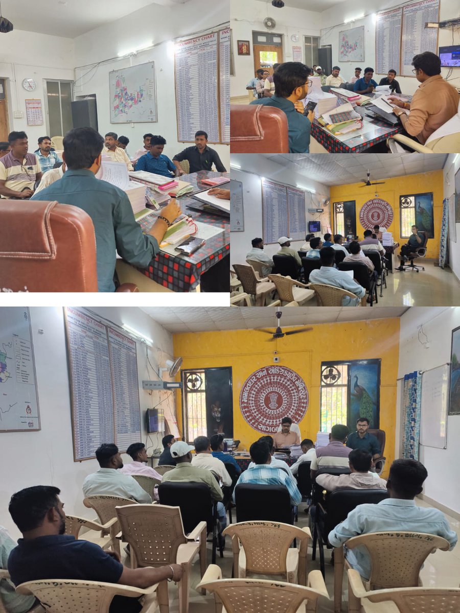 mamsagbara's tweet photo. આજ રોજ સાગબારા તાલુકા ખાતે VCEશ્રીઓની મામલતદાર સાહેબના અધ્યક્ષ સ્થાને મિટિંગ લઈને CBDC અને ડિજિટલ ગુજરાતની અરજીઓ અંગેની કામગીરીની સમીક્ષા કરીને જરૂરી સુચના આપવામાં આવી.
@CollectorNar https://t.co/w0fihMR3Ok