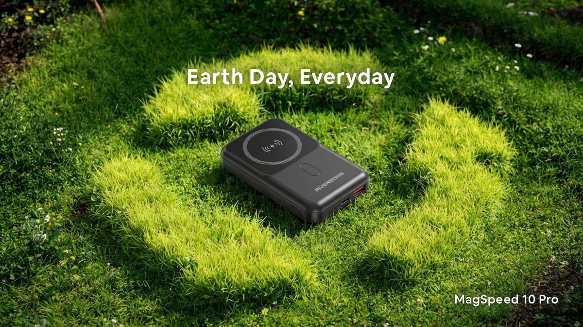 RiversongGlobal's tweet image. Shorten your carbon footprint with RIVERSONG. Smart tech for daily power &amp;amp; everyday wellness. Make every choice count.  

#EarthDayEveryday  
#GreenLiving  
#SmartTech  
#SustainableChoice  
#RIVERSONG 
#MagSpeed10Pro