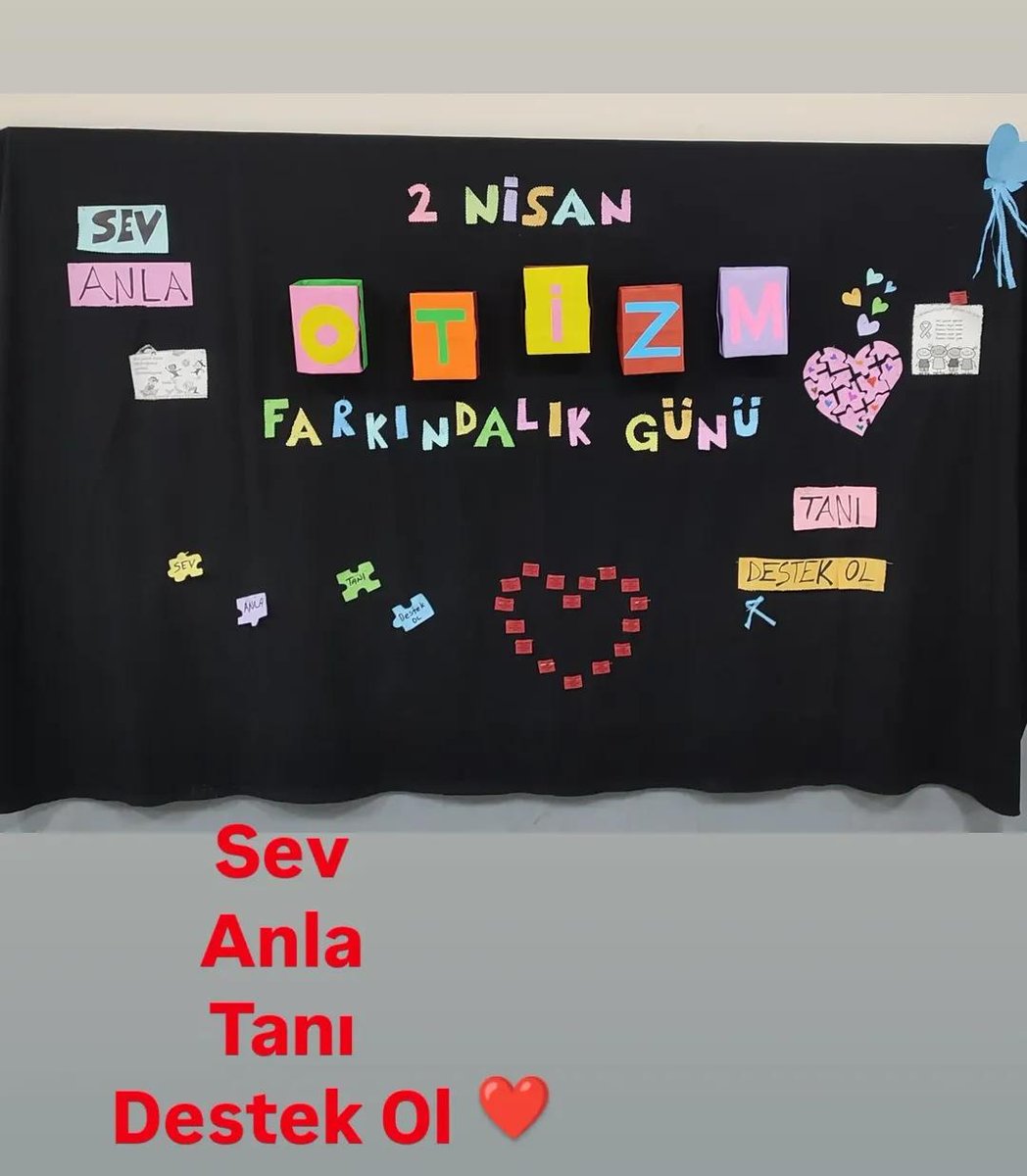 kayaa_elcin's tweet photo. 2 Nisan Dünya Otizm Farkındalık Günü #YanYanayız @mugla_mem @MarmarisMem https://t.co/LJrFgoRl47