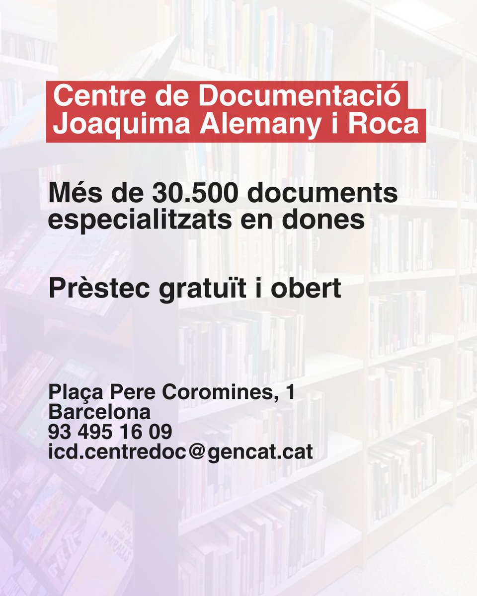 Institut Català de les Dones tweet media
