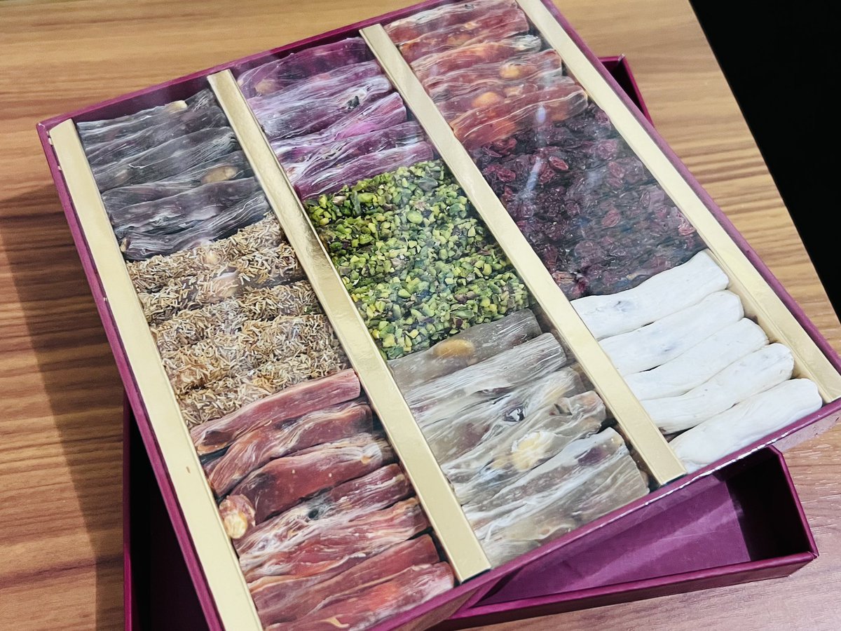 lavleeferlenssi's tweet image. Turkish delights 🌙 #MadeInTurkey #TurkishDelight 🇹🇷 #SweetnessOverload #GoodMorningDoha