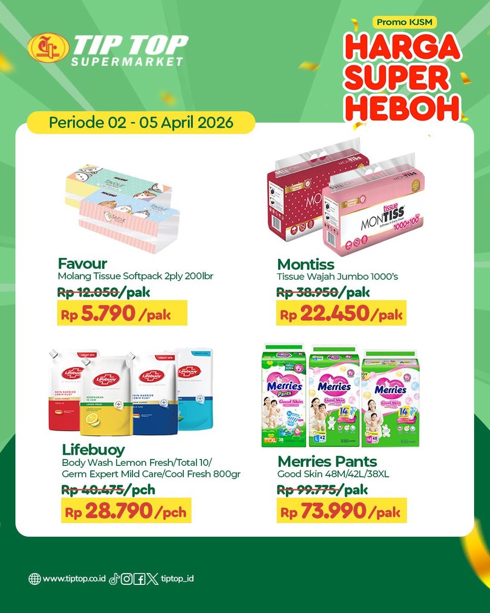 TIP TOP Supermarket tweet media