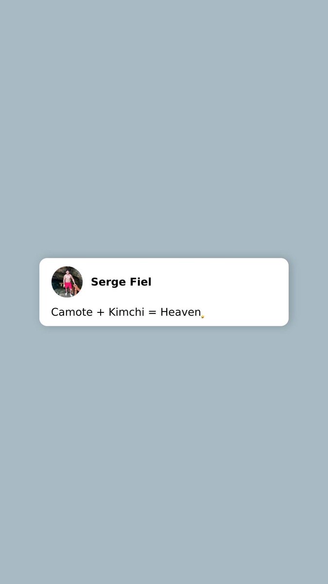 Serge tweet media