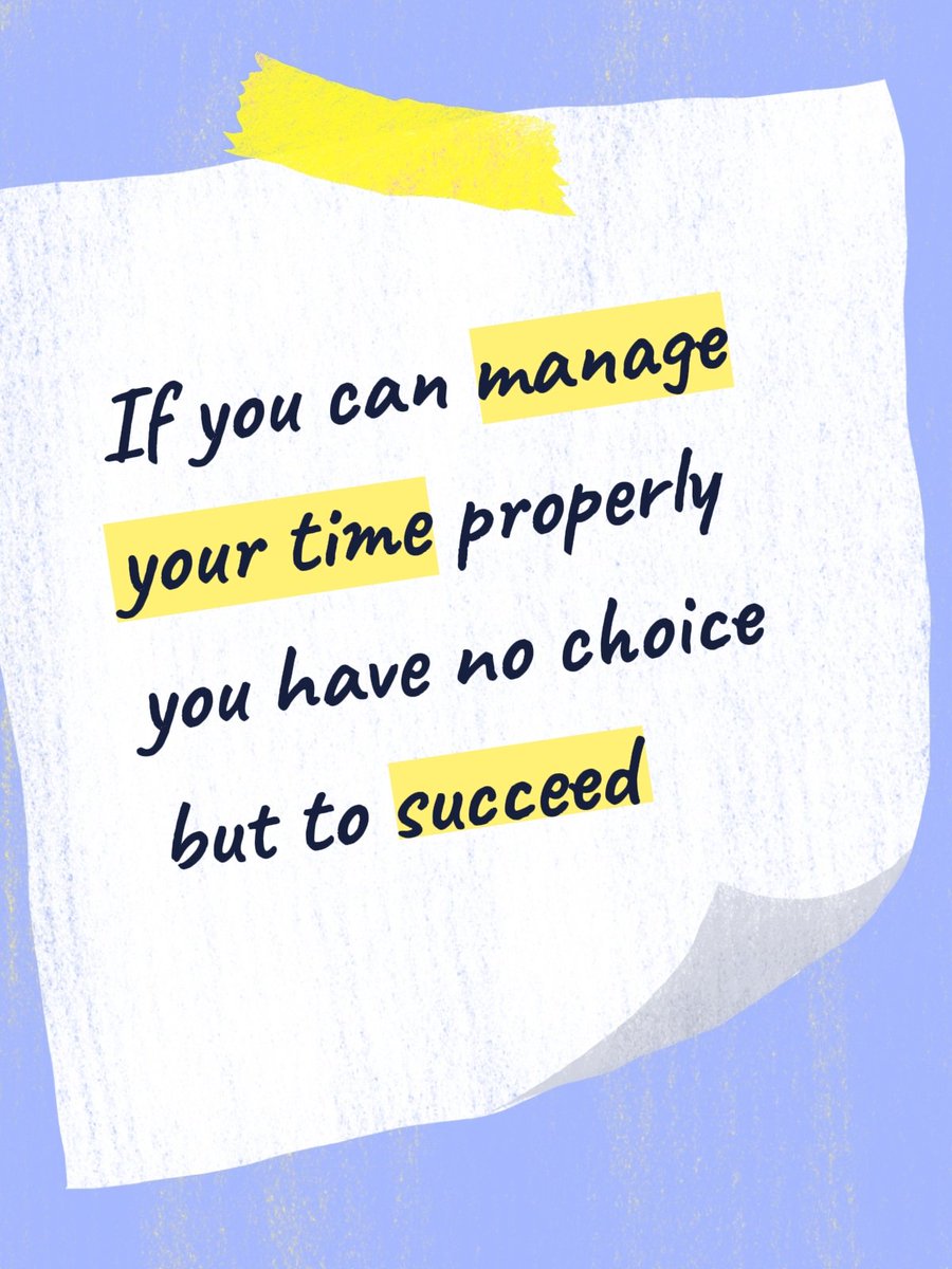 skinroja203's tweet image. If you can manage your time properly, you have no choice but to succeed in this world #world #peaceful #manage #time