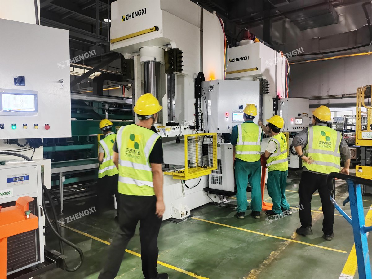 Zhengxi888's tweet image. 🏭 Customer case: Zhengxi supports a kitchen appliance manufacturer with multiple 200T single-column presses, boosting stamping &amp;amp; deep drawing efficiency.
🌐 zx-hydraulic.com
📩 info@zhengxi.com
#zxhydraulic #metalstamping #deepdrawing #hydraulicpress