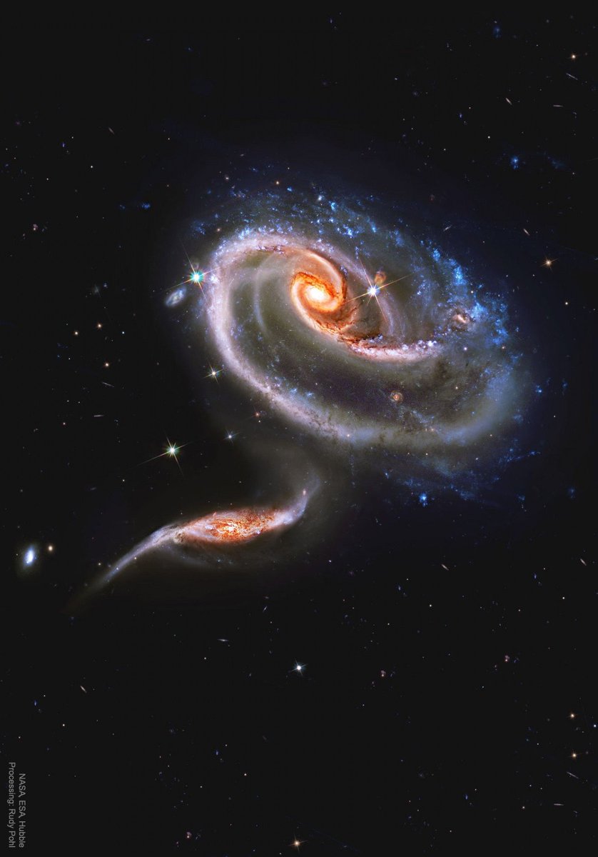 Swetilein1's tweet image. 'Arp 273: Battling Galaxies from Hubble'
Image Credit: NASA, ESA,Hubble; Processing &amp;amp; Copyright: Rudy Pohl 
apod.nasa.gov/apod/ap191120.… 11-20-2019
#astronomy #space