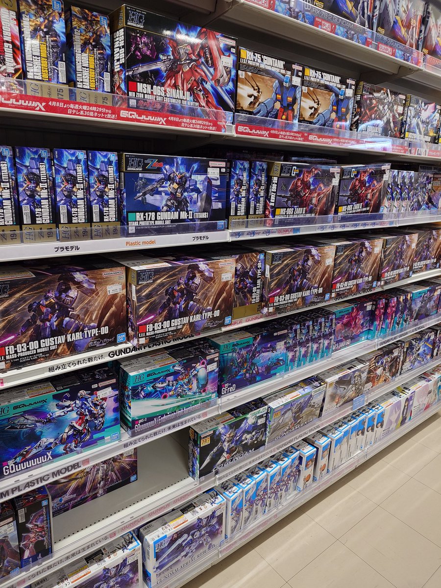 3プラ@3月からガンプラ始めて大体2年経ちました tweet media
