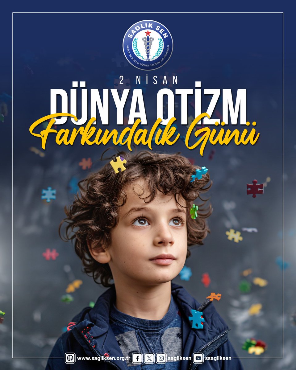 Erken teşhis, doğru eğitim ve toplumsal farkındalıkla otizmli bireyler dünyada fark yaratır.

Yanınızdayız...
#OtizmFarkındalıkGünü