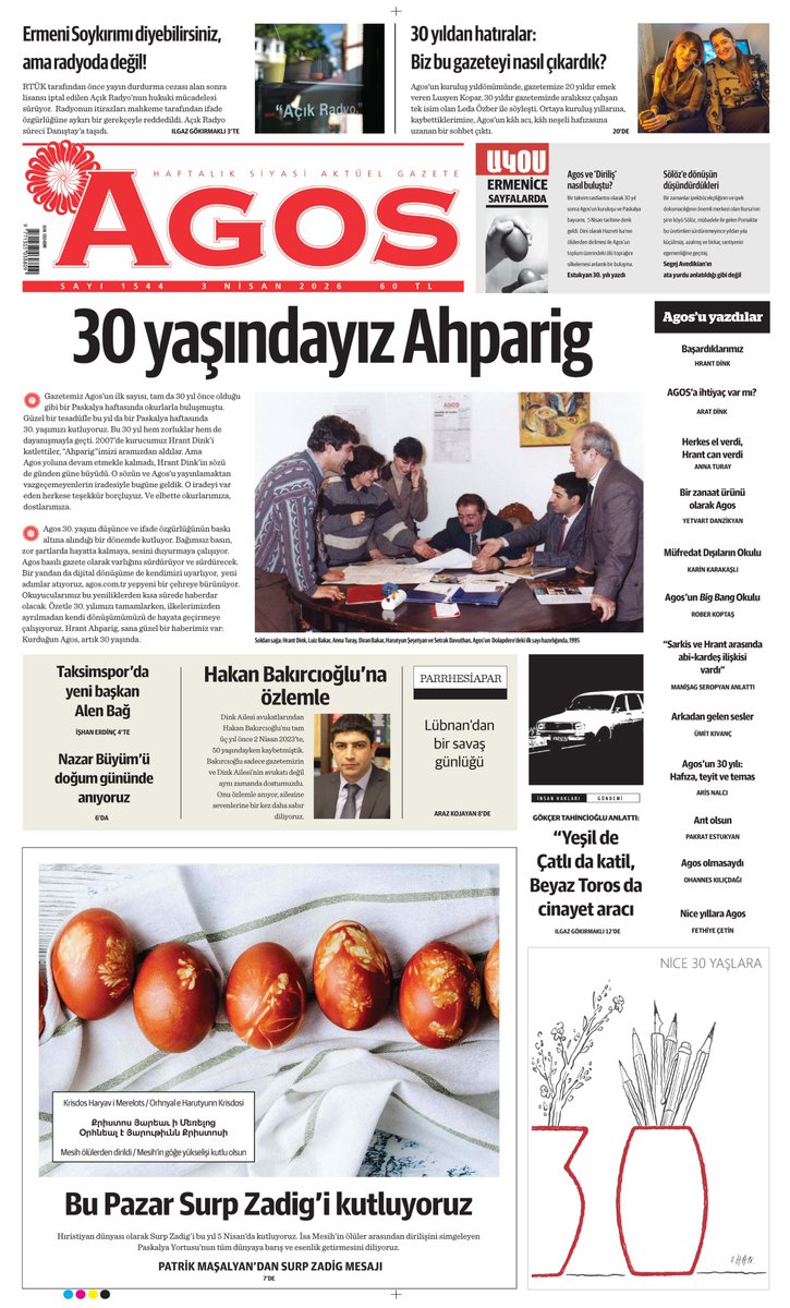 AGOS / ԱԿՕՍ tweet media