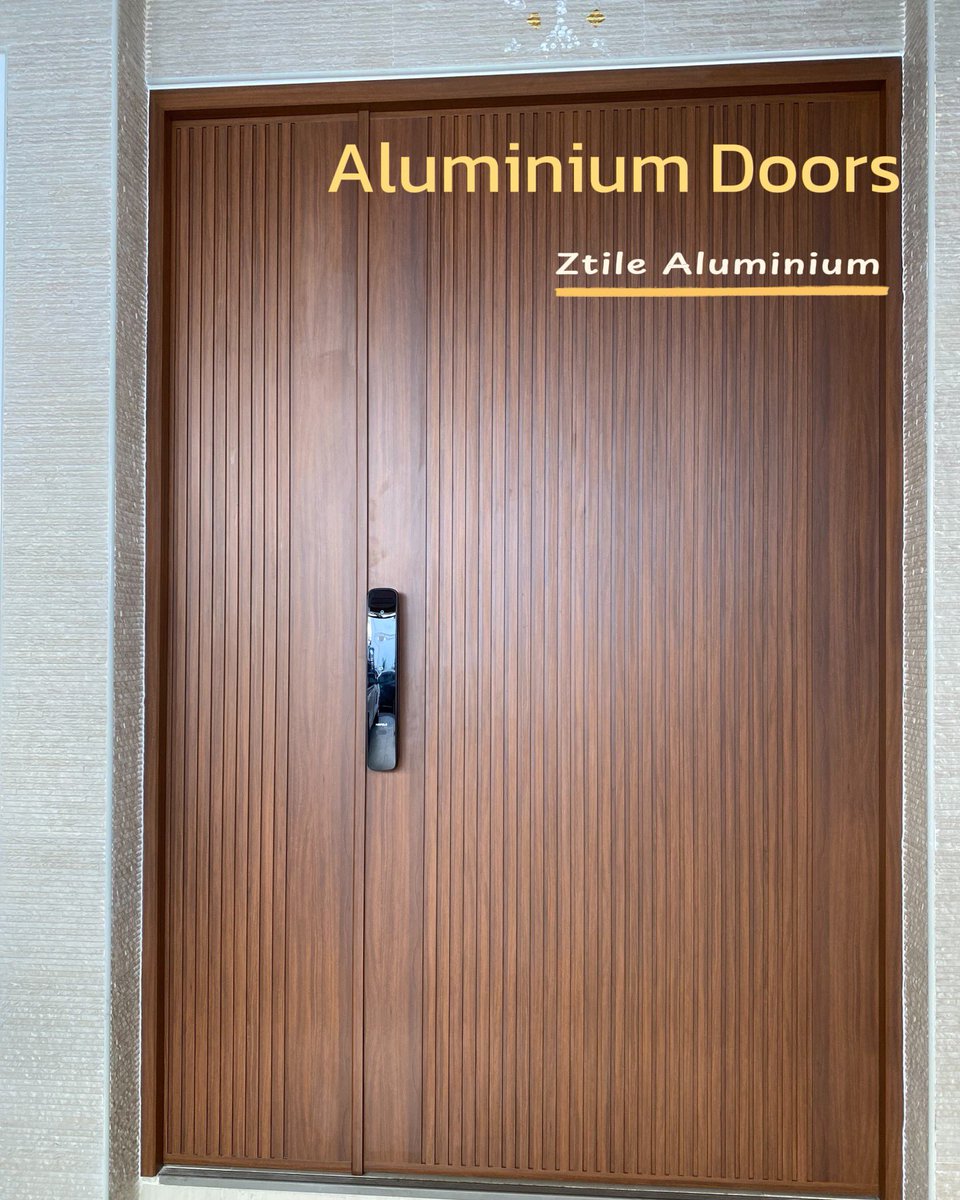 KGroupDecor's tweet image. ประตูอะลูมิเนียม รุ่น Solid Type 4 
Aluminium Door
ประตูอะลูมิเนียมไร้รอยต่อ
รองรับ Digital door lock
สามารถทำสีได้ทั้งสี Powdercoat และลายไม้

#aluminiumdoors #doordesigns #ztilealuminium #ประตูอลูมิเนียม #frontdoordesign