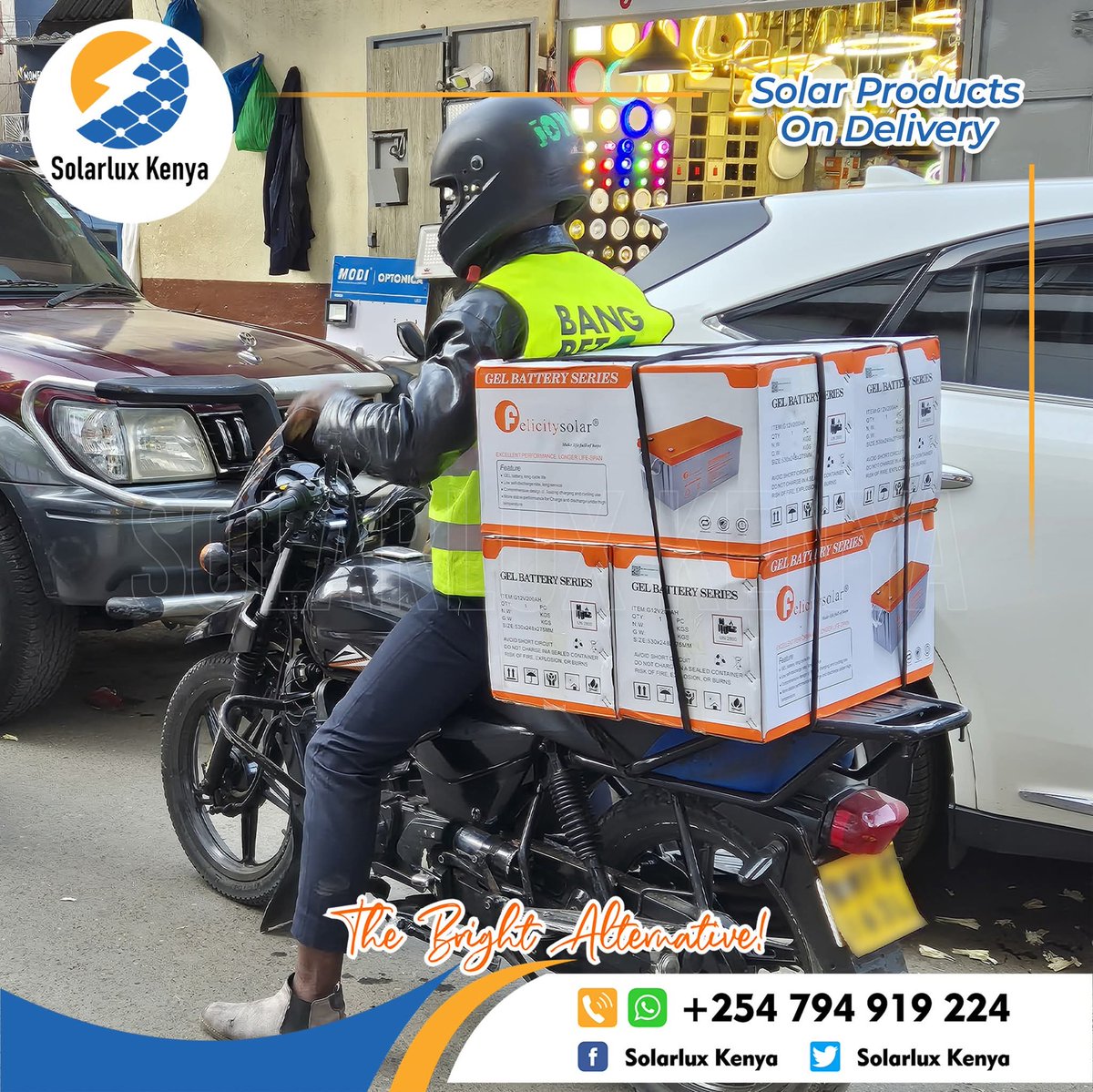 Solarlux_KE's tweet photo. Delivered ✔ Verified ✔ Ready ✔
Top-quality solar products at your doorstep fast delivery, no delays, no stress.
📞 Call/WhatsApp now on 0794 919 224/0703 271 515 https://t.co/kRT4308dUN