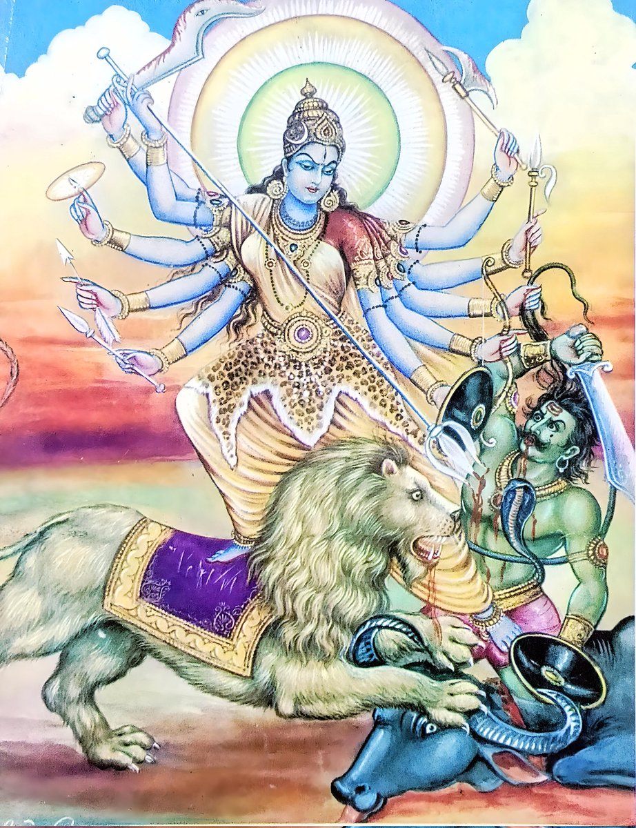 vanmaali's tweet photo. महामोहु महिषेसु बिसाला। रामकथा कालिका कराला॥ https://t.co/ire3jgndWk