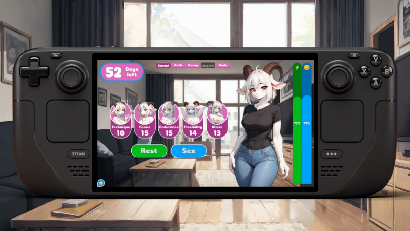 Throat Goat will release with official Steam Deck compatibility on day one!
IDK why, probably the game has potential to run tests before release, which makes me hopeful.
Coming soon on April 8th as planned!
(this is not a joke, I hate April Fools...)
#gamedev #indiedev