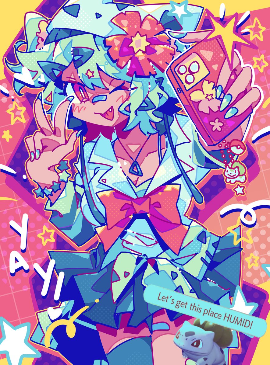 _RamenSenpai_'s tweet photo. Gyaru Bulbasaur🌺 #pokopia https://t.co/FeaewwB7M6