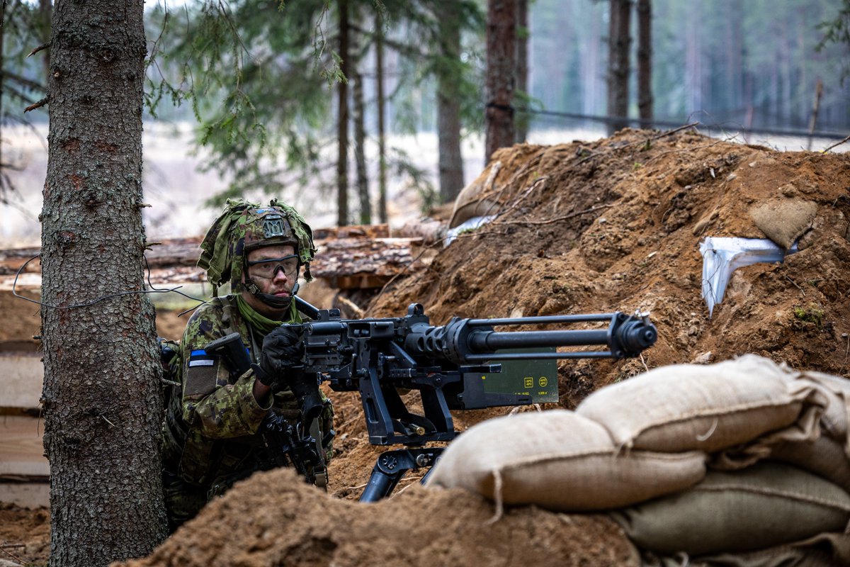 Kaitsevagi's tweet image. Kuperjanov Infantry Battalion conducted exercise Good Company, which focused on practicing aggressive territorial defense at the squad and company levels.

📷 Pvt. Hanno Kull 
#EDF #Estonia #NATO #WeAreNATO #StrongerTogether