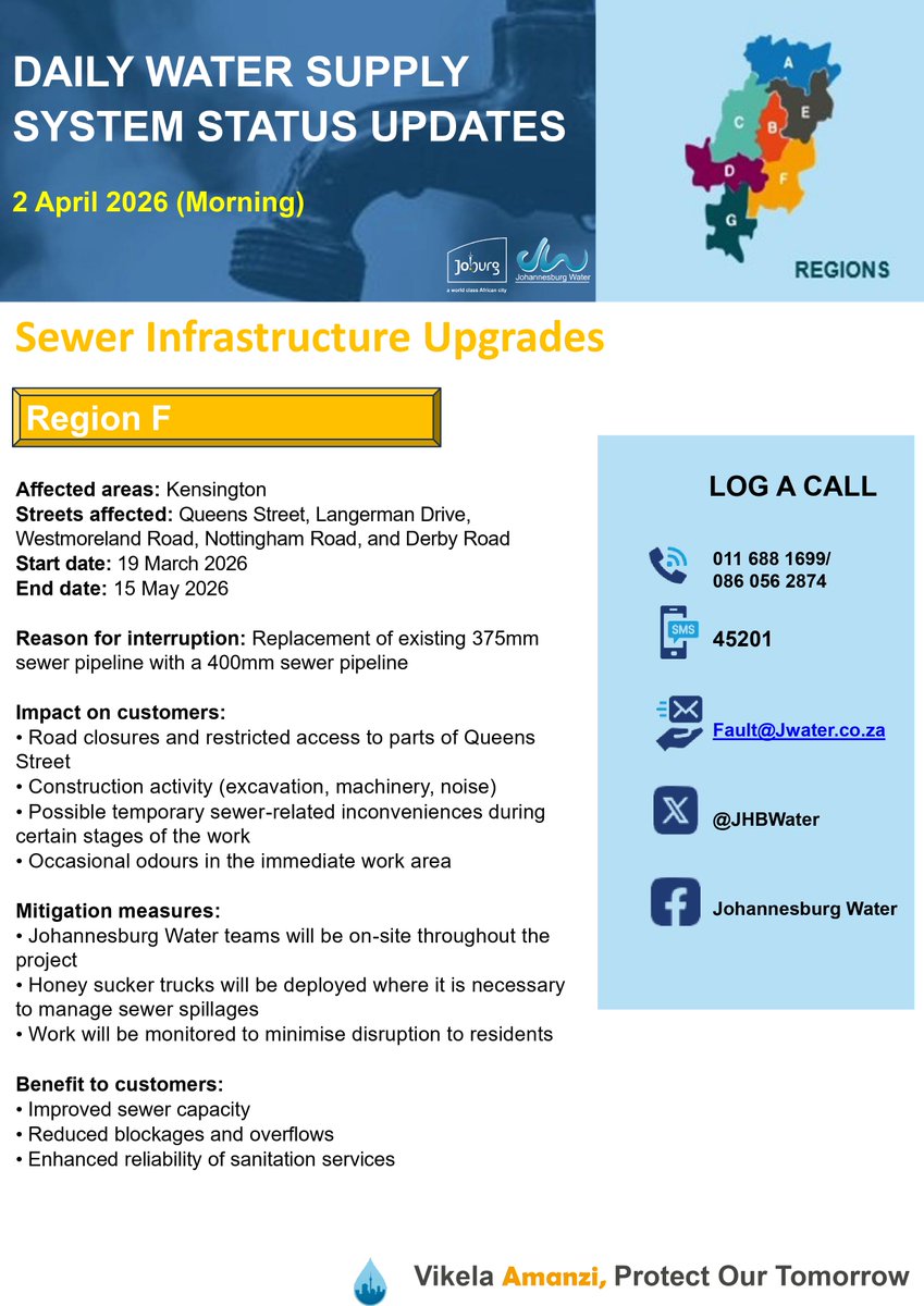 Johannesburg Water tweet media