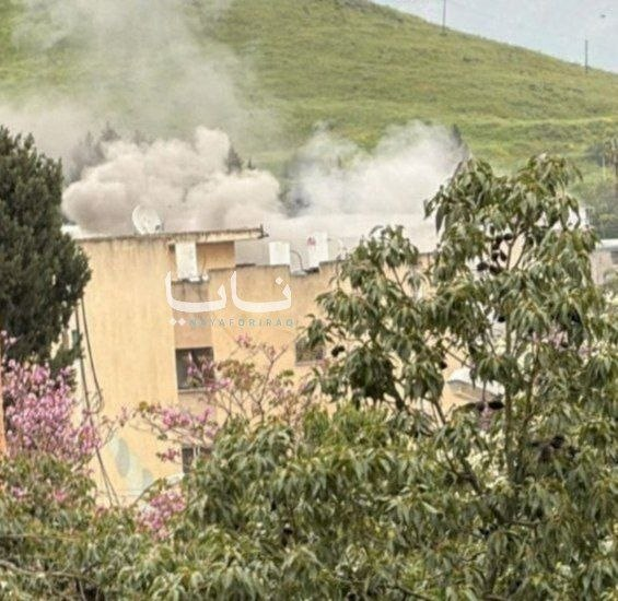 PressTV's tweet image. Hezbollah rockets landed directly in the Upper Galilee without triggering air-raid sirens, injuring two people in Kiryat Shmona after launches from Lebanon.