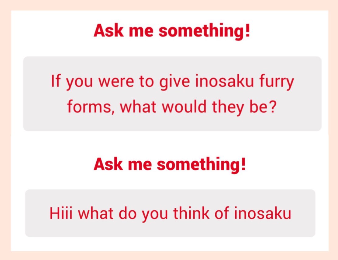 #Ino would be a dog! Together with bunny #Sakura 🐶 🐰 

And I love the idea of #Inosaku it’s such a sweet ship!