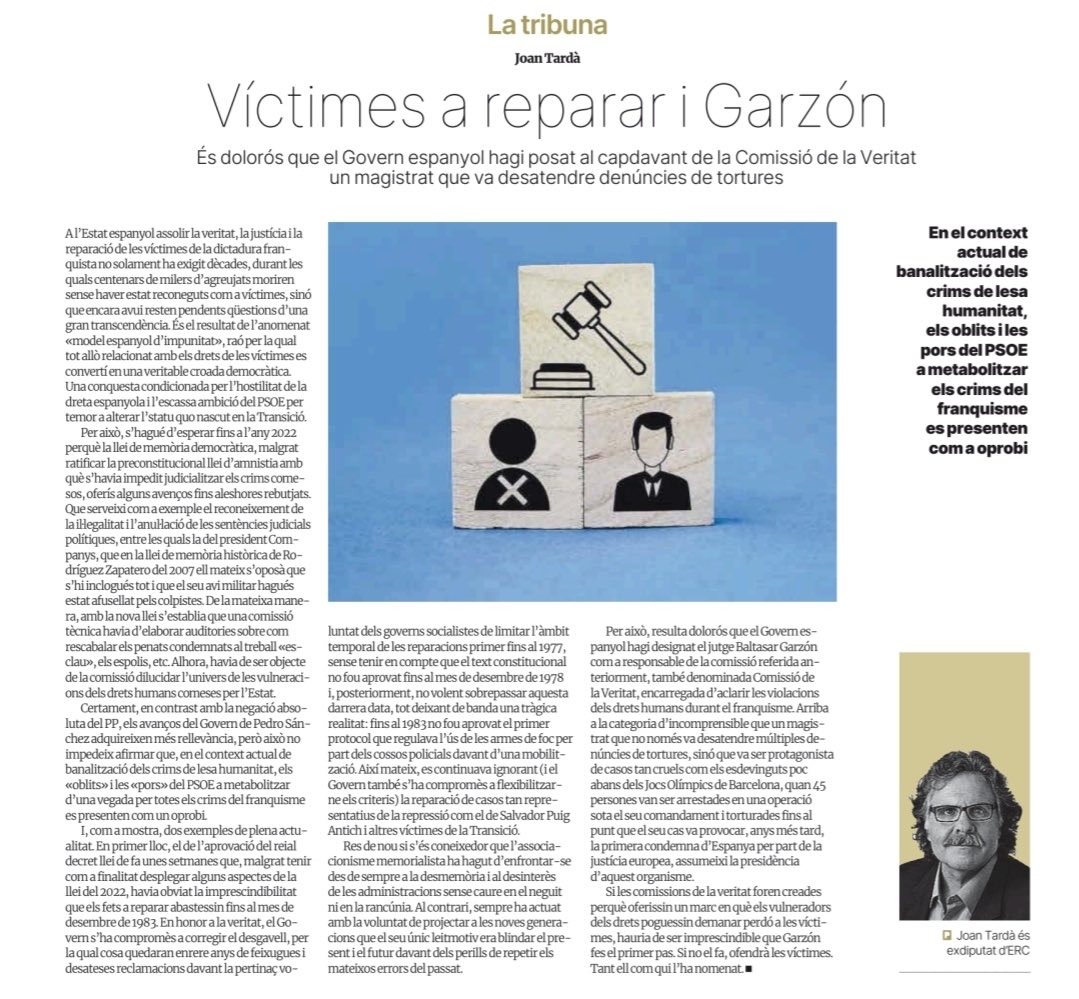 Joan Tardà i Coma tweet media